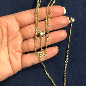 Kendra Scott Gold Y-Necklace